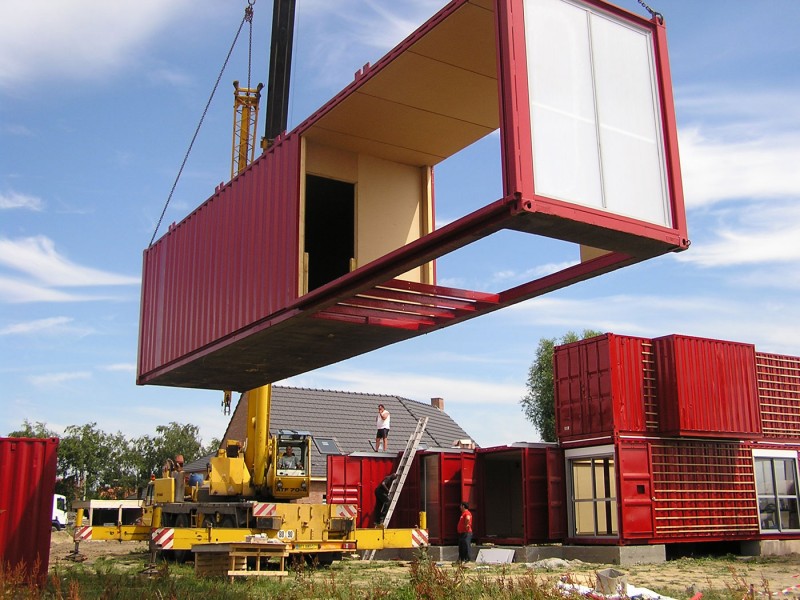 container home easy construction