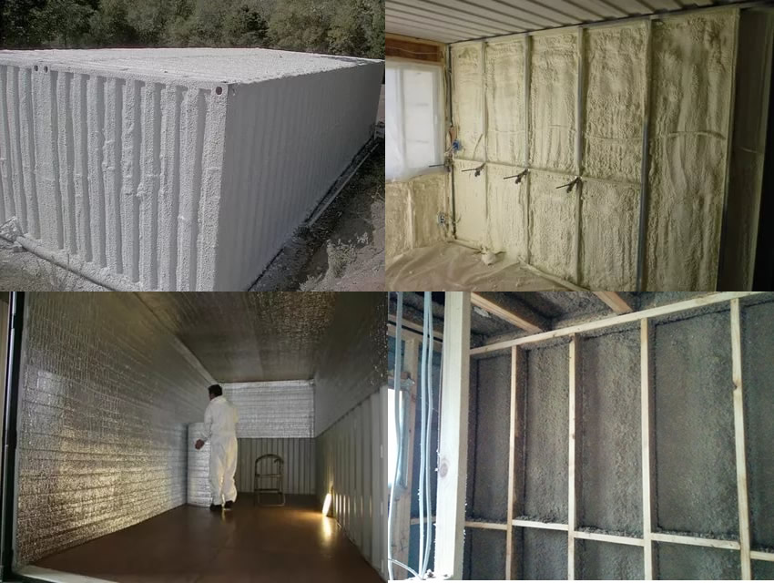 container home insulation